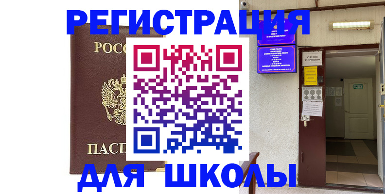 временная регистрация для школы в Щёкино